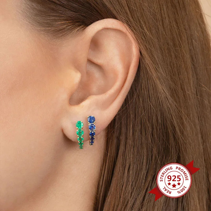 Boucles d’Oreilles en Argent 925 – Minimalisme & Éclat Intemporel