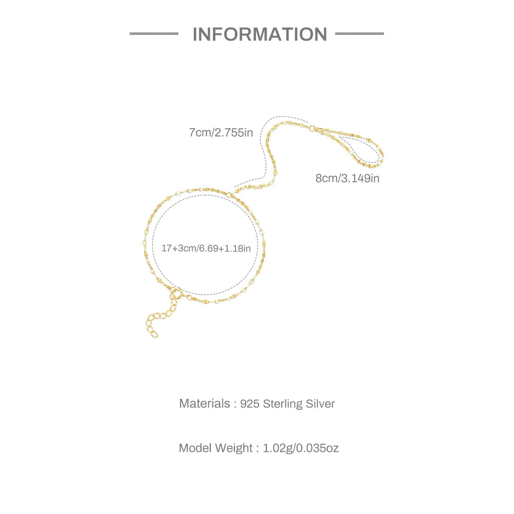 Bracelet Chaîne de Main Chic – L’Élégance au Bout des Doigts