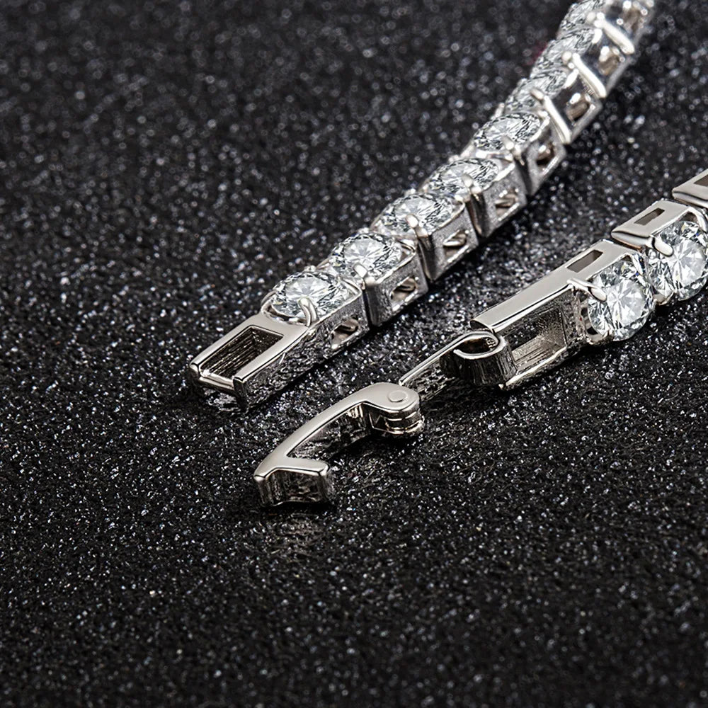 Bracelet Tennis en Argent 925 – L’Élégance Classique