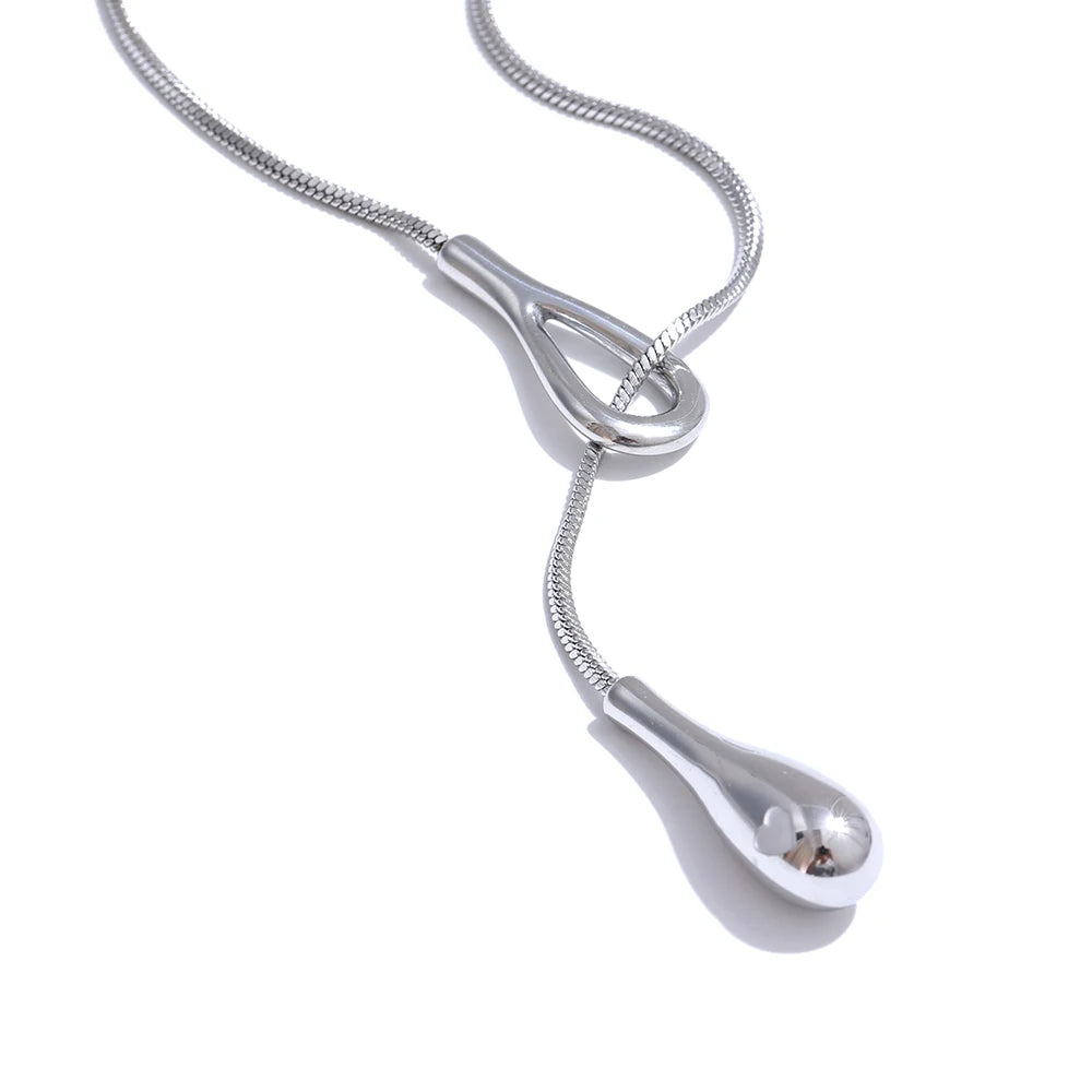 Elegante Halskette – 316L Edelstahl 18K Gold PVD plattiert