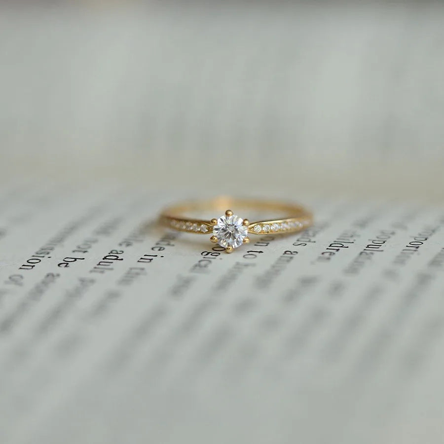 925 Silber Solitärring – Eleganz & zeitlose Ausstrahlung