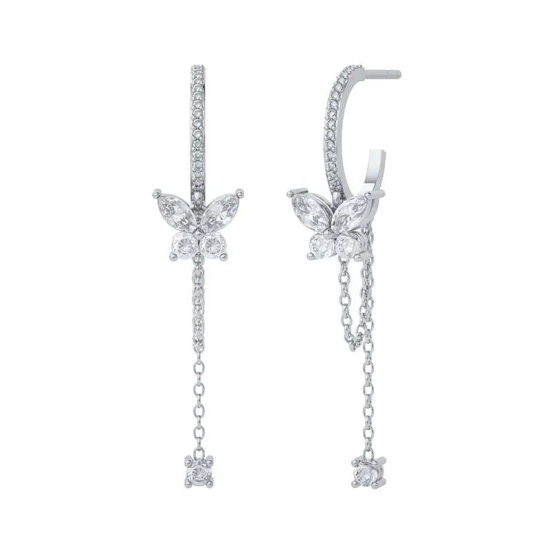 Boucles d’Oreilles en Argent 925 – Minimalisme & Éclat Intemporel