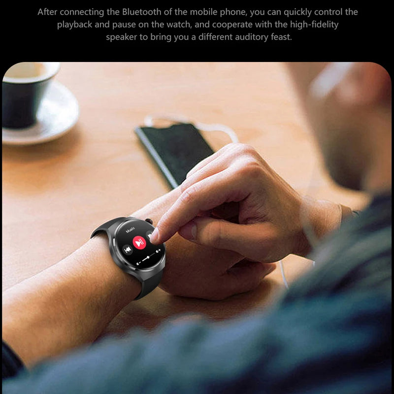 Montre Connectée Sport 2025 – Écran AMOLED HD, Appels Bluetooth, GPS, Santé | Homme & Femme