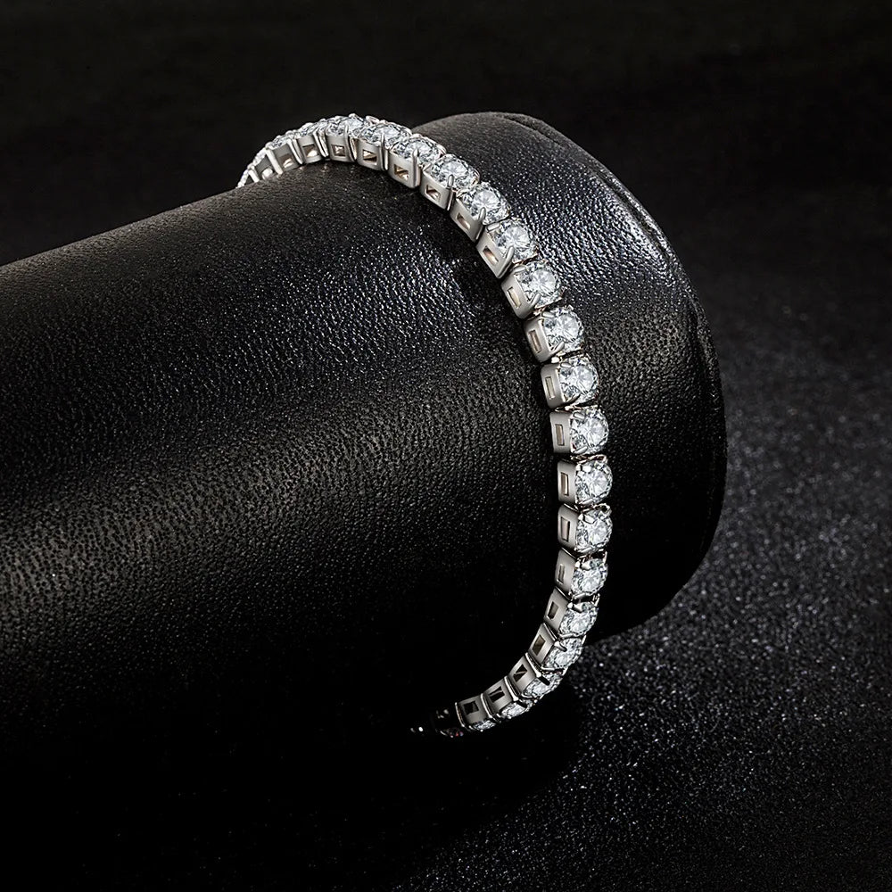 Bracelet Tennis en Argent 925 – L’Élégance Classique