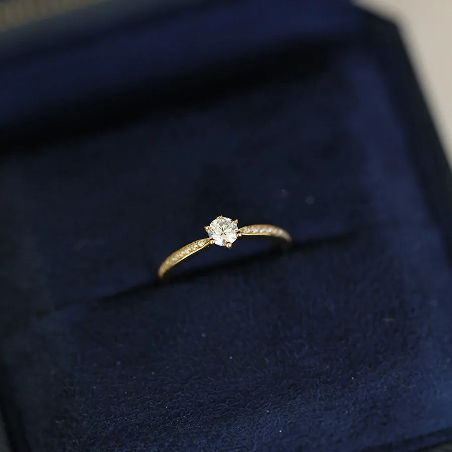 925 Silber Solitärring – Eleganz & zeitlose Ausstrahlung
