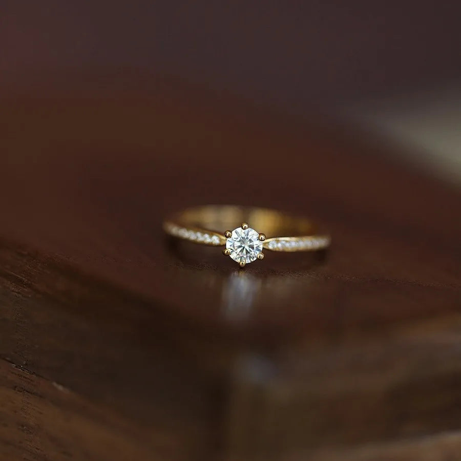 925 Silber Solitärring – Eleganz & zeitlose Ausstrahlung
