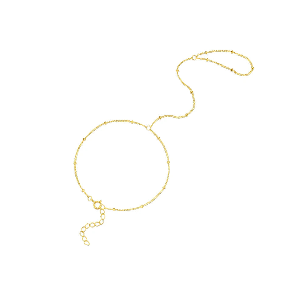Bracelet Chaîne de Main Chic – L’Élégance au Bout des Doigts