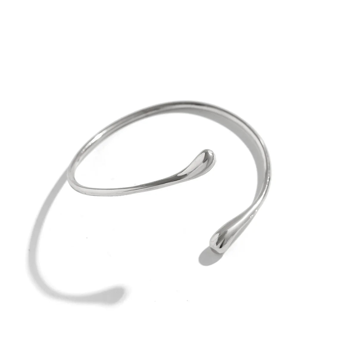 Bracelet de bras géométrique – Design goutte dorée, style vintage
