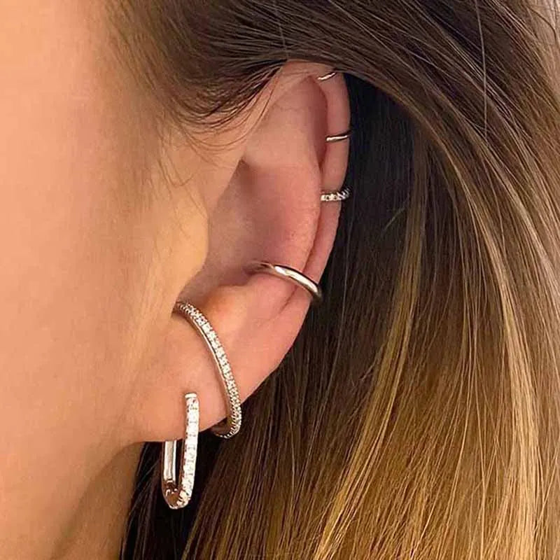 Boucles d’Oreilles en Argent 925 – Minimalisme & Éclat Intemporel