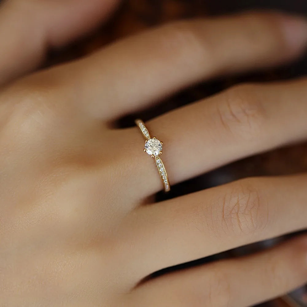925 Silber Solitärring – Eleganz & zeitlose Ausstrahlung