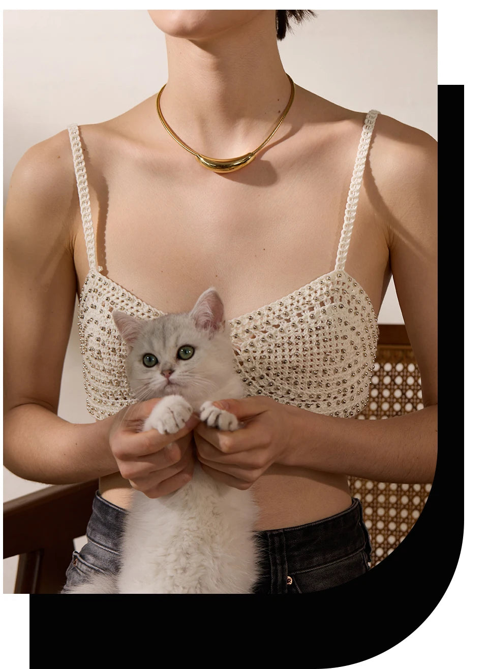 Collier Ras du Cou Tendance Plaqué Or 18K – Minimaliste et Stylé