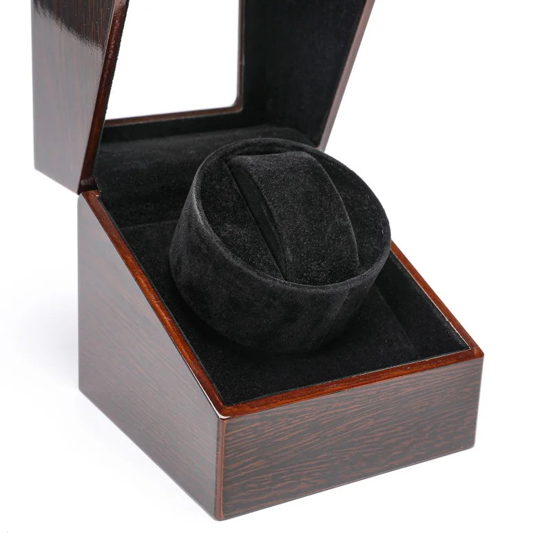 Remontoir automatique de montre luxe – Cadeau Noël & anniversaire, boîte à montre silencieuse Embers