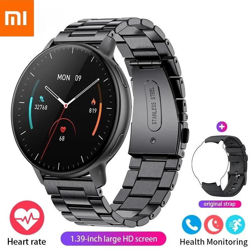 Montre connectée Xiaomi femme & homme – Smartwatch Bluetooth, écran HD 1,39’’, IP68, moniteur santé & sport