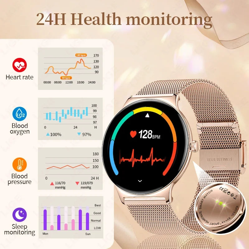 Montre connectée Xiaomi AMOLED 1,43’’ – Smartwatch femme & homme, appels Bluetooth, sport & santé, étanche IP67