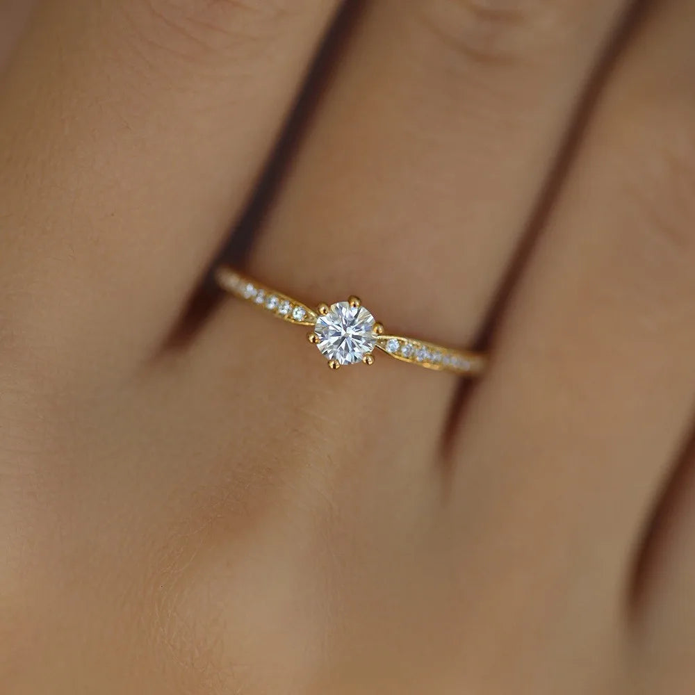 925 Silber Solitärring – Eleganz & zeitlose Ausstrahlung
