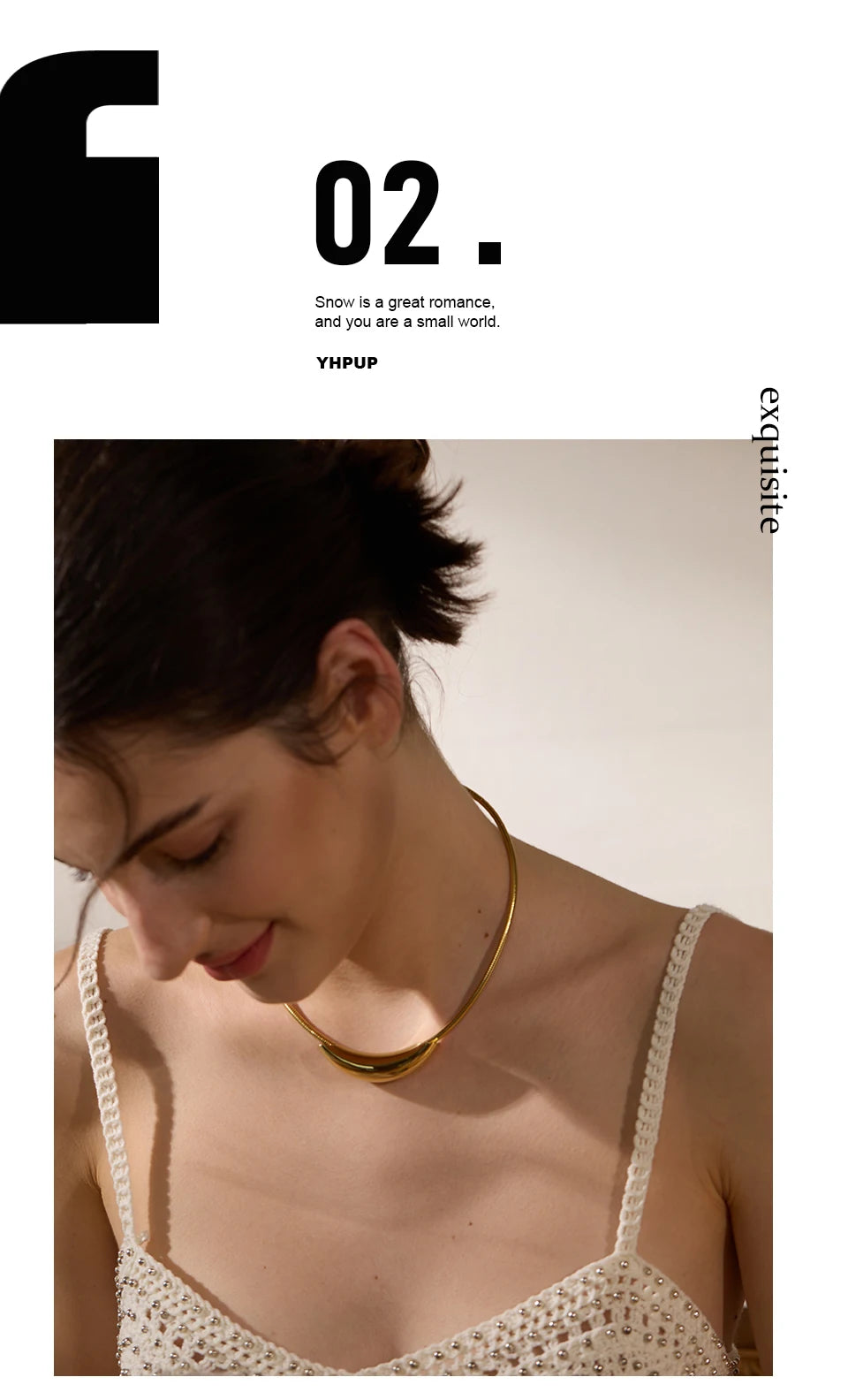 Collier Ras du Cou Tendance Plaqué Or 18K – Minimaliste et Stylé