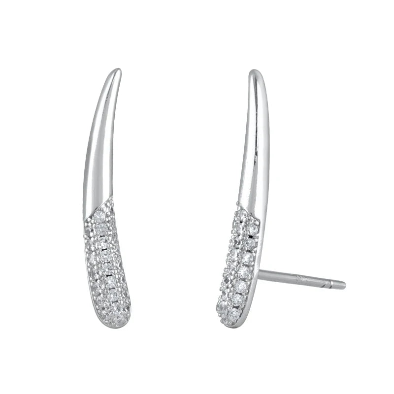 Boucles d’Oreilles en Argent 925 – Minimalisme & Éclat Intemporel