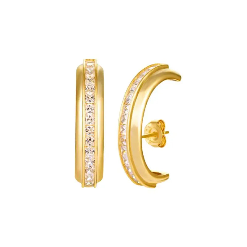 Boucles d’Oreilles en Argent 925 – Minimalisme & Éclat Intemporel