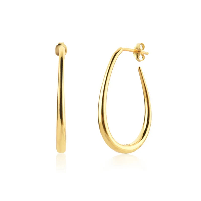 Boucles d’Oreilles en Argent 925 – Minimalisme & Éclat Intemporel