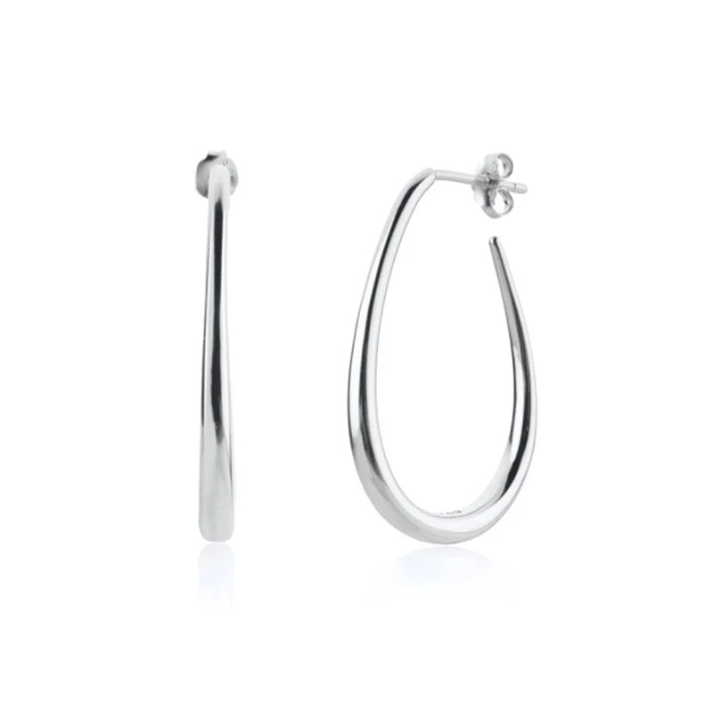 Boucles d’Oreilles en Argent 925 – Minimalisme & Éclat Intemporel