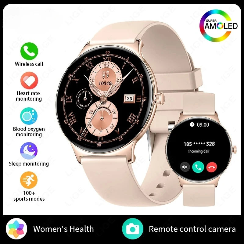 Montre connectée Xiaomi AMOLED 1,43’’ – Smartwatch femme & homme, appels Bluetooth, sport & santé, étanche IP67