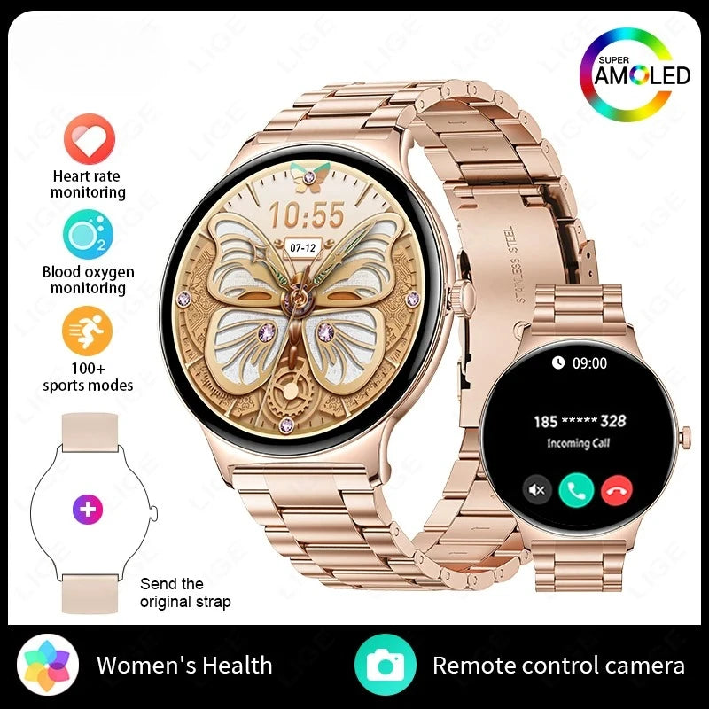 Montre connectée Xiaomi AMOLED 1,43’’ – Smartwatch femme & homme, appels Bluetooth, sport & santé, étanche IP67