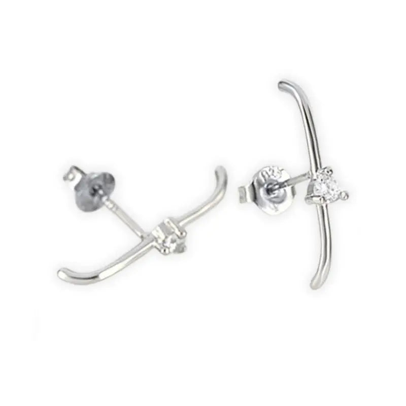 Boucles d’Oreilles en Argent 925 – Minimalisme & Éclat Intemporel