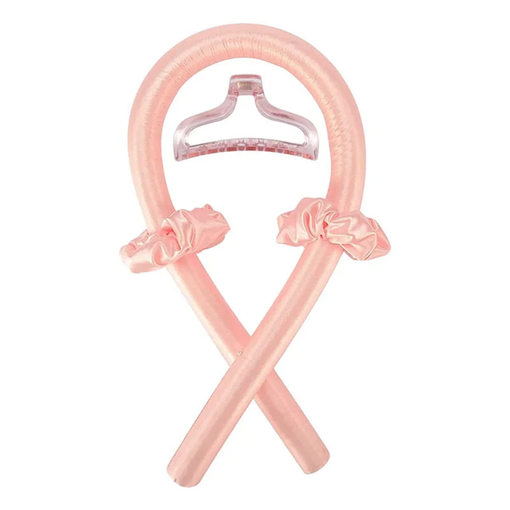 Bigoudis sans chaleur cheveux longs et courts – Bande à friser douce pour boucles naturelles