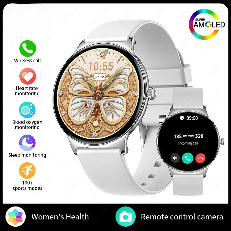 Montre connectée Xiaomi AMOLED 1,43’’ – Smartwatch femme & homme, appels Bluetooth, sport & santé, étanche IP67