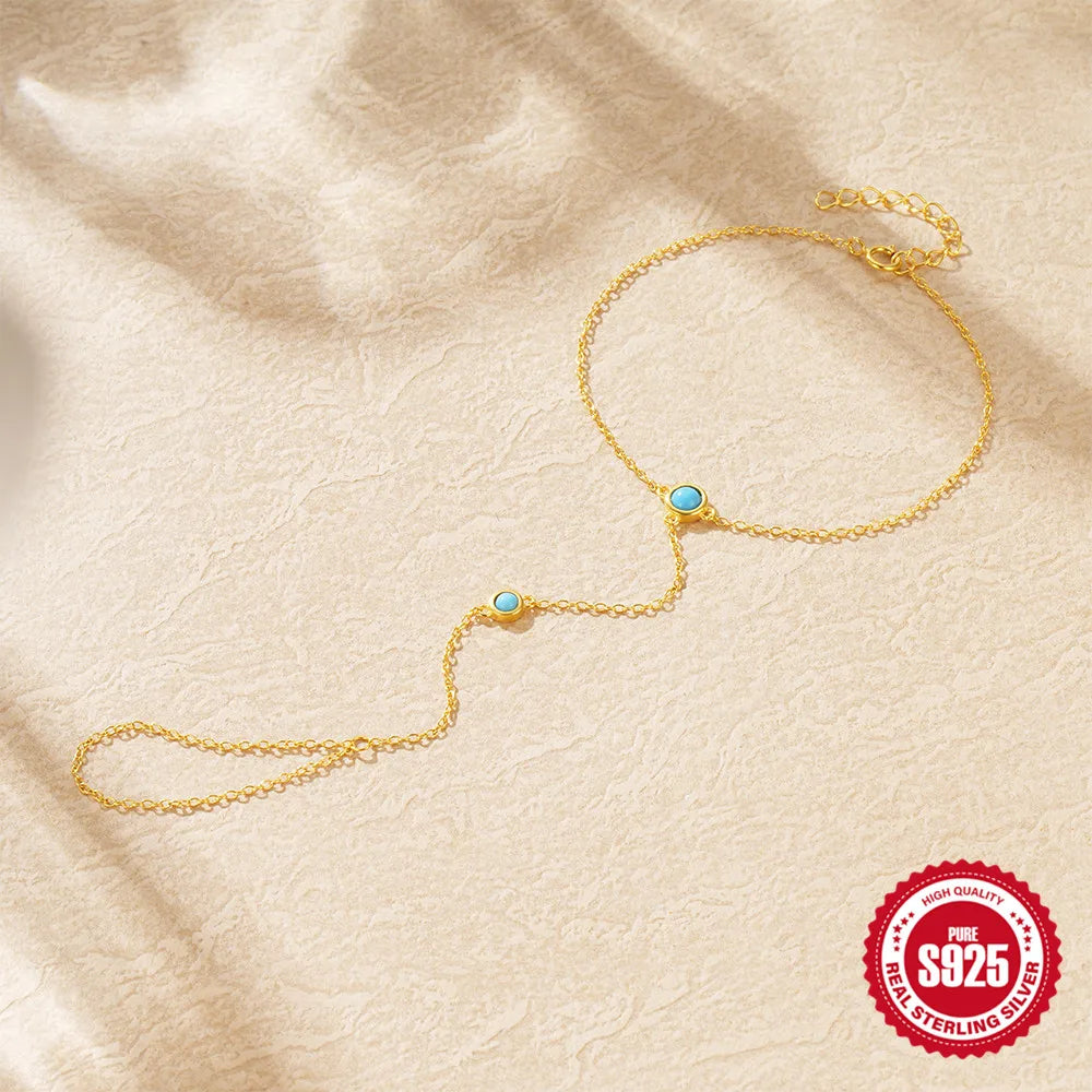 Bracelet Chaîne de Main Chic – L’Élégance au Bout des Doigts