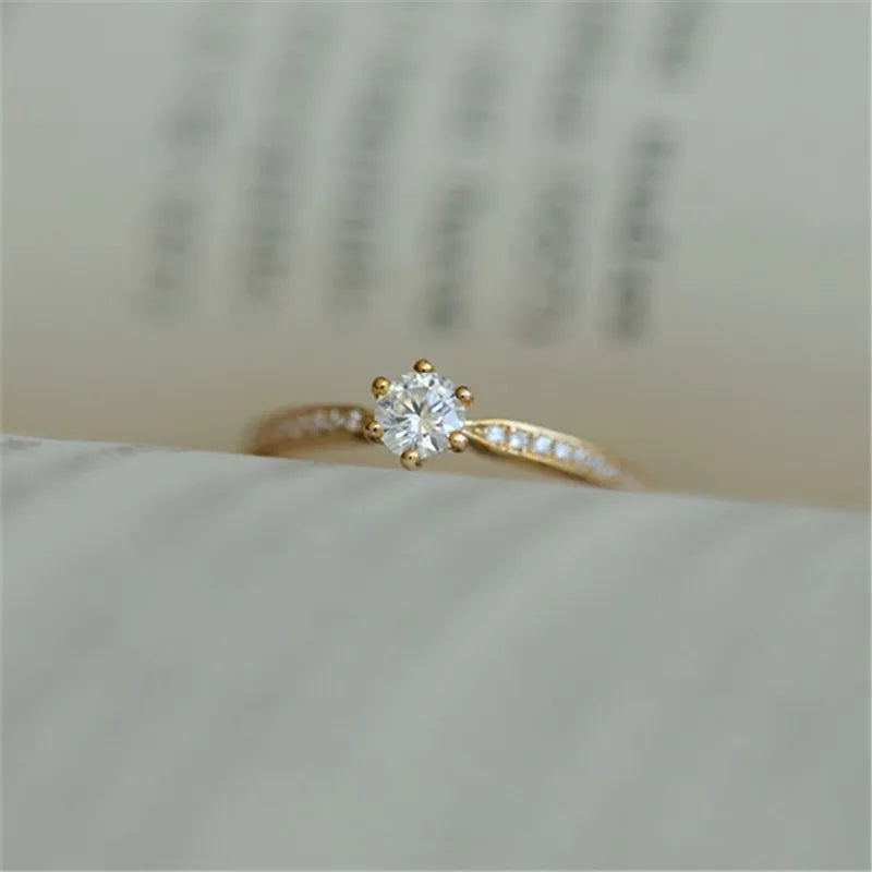 925 Silber Solitärring – Eleganz & zeitlose Ausstrahlung