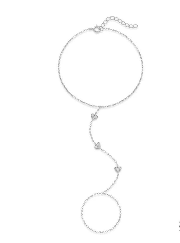Bracelet Chaîne de Main Chic – L’Élégance au Bout des Doigts