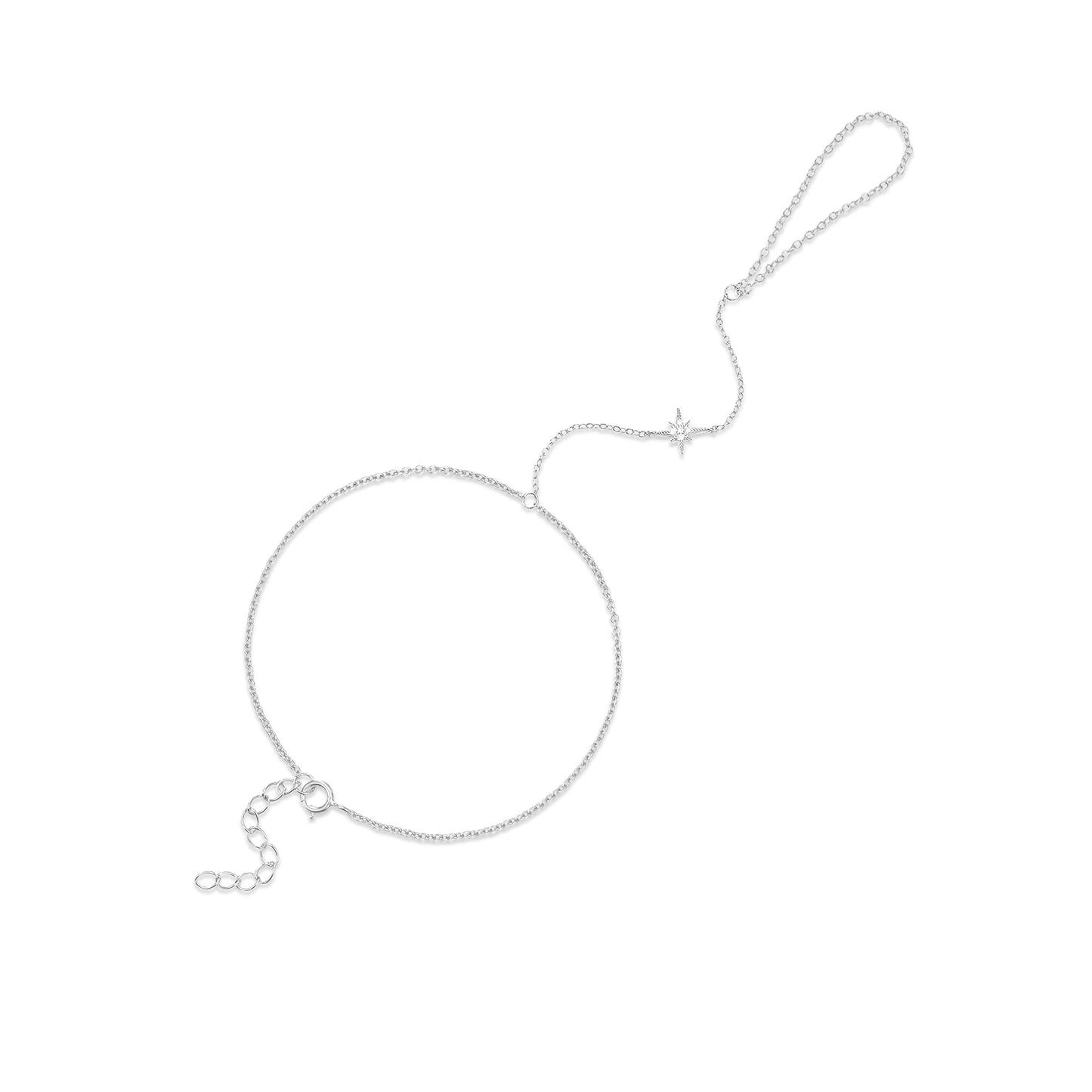Bracelet Chaîne de Main Chic – L’Élégance au Bout des Doigts