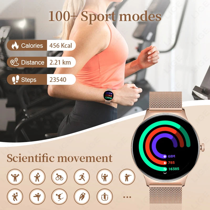 Montre connectée Xiaomi AMOLED 1,43’’ – Smartwatch femme & homme, appels Bluetooth, sport & santé, étanche IP67