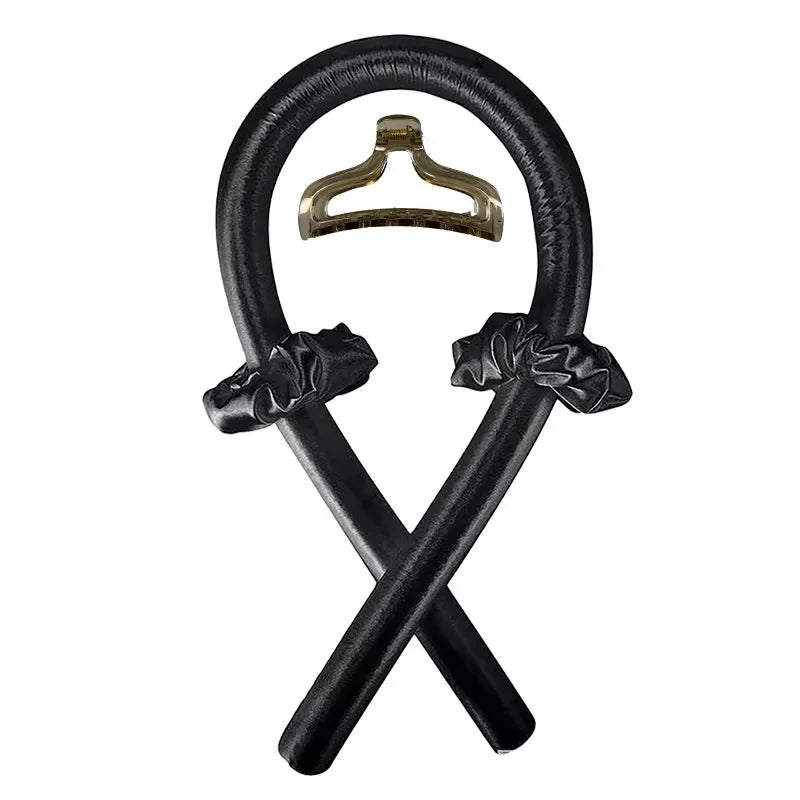 Bigoudis sans chaleur cheveux longs et courts – Bande à friser douce pour boucles naturelles