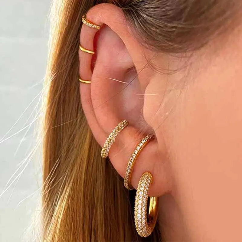 Boucles d’Oreilles en Argent 925 – Minimalisme & Éclat Intemporel