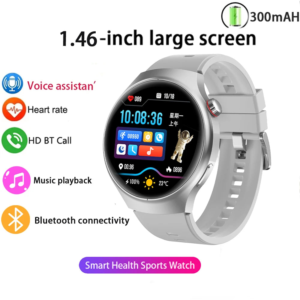 Montre Connectée Sport 2025 – Écran AMOLED HD, Appels Bluetooth, GPS, Santé | Homme & Femme