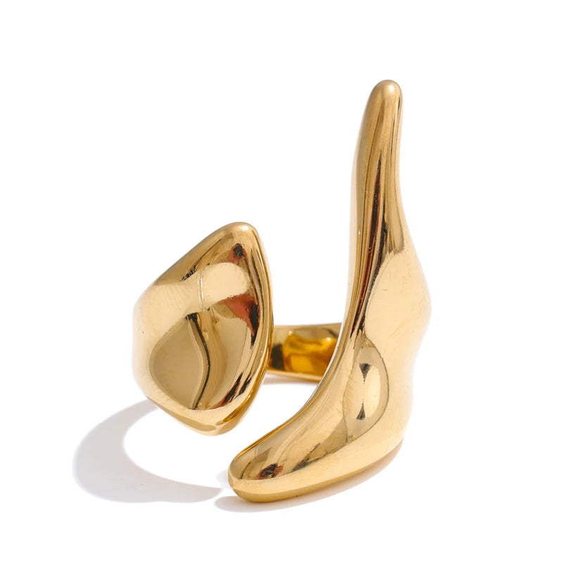 Bague géométrique ajustable