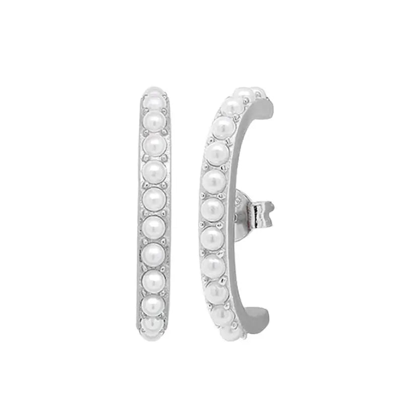 Puces d’oreilles cristal minimalistes argent 925