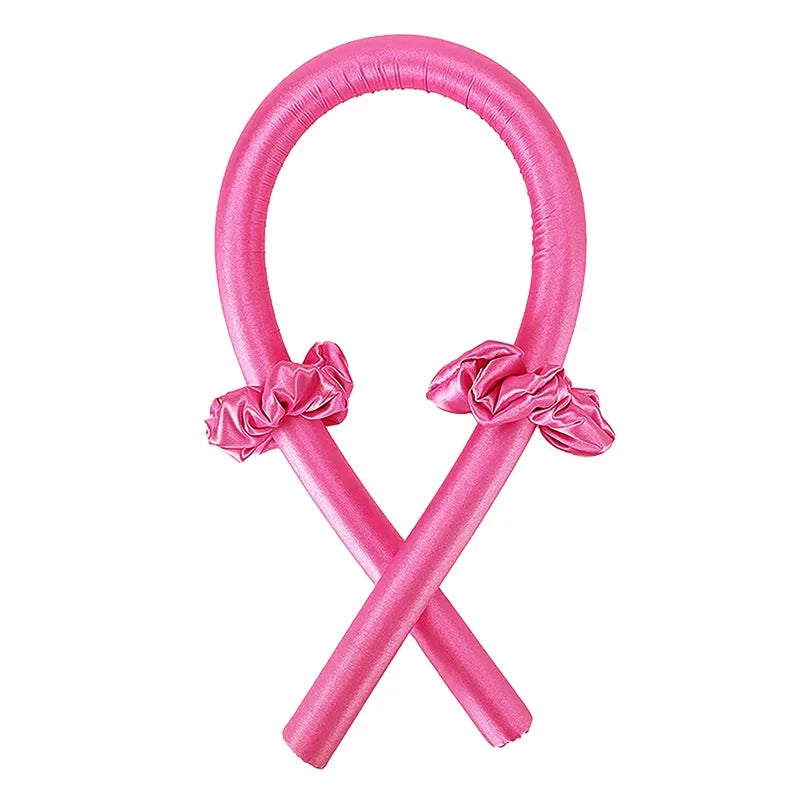 Bigoudis sans chaleur cheveux longs et courts – Bande à friser douce pour boucles naturelles