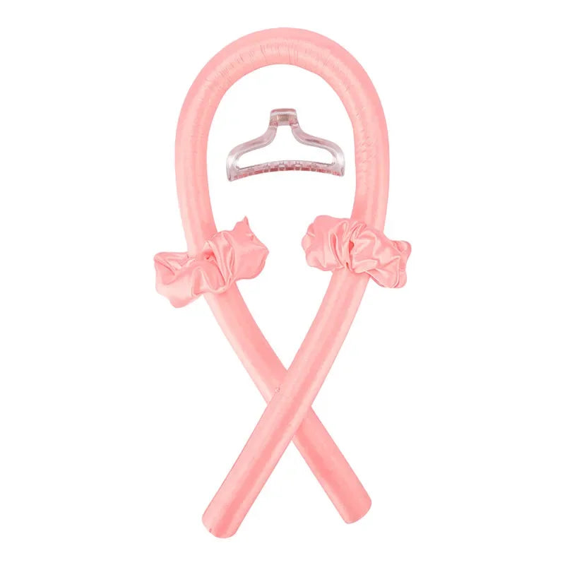 Bigoudis sans chaleur cheveux longs et courts – Bande à friser douce pour boucles naturelles